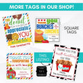 Chick fil a gift tag